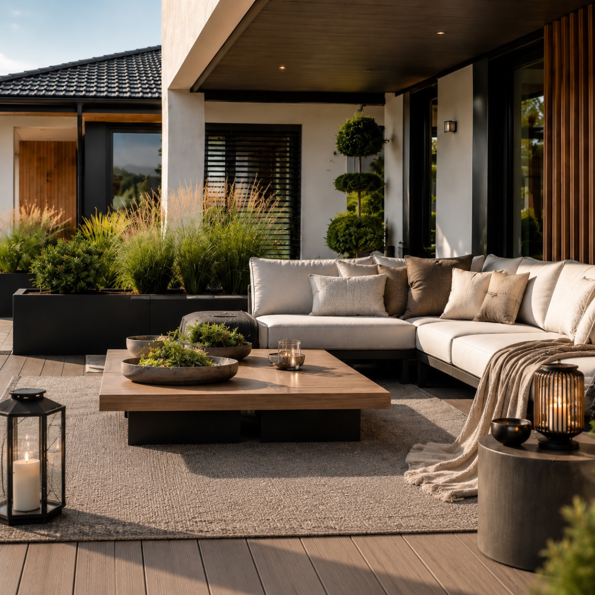 Taras jak salon — jak stworzyć wygodną strefę outdoor living?