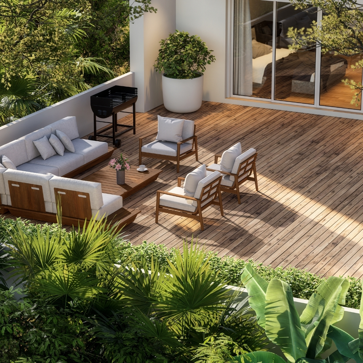 Taras bez problemów przez cały rok – jak deski kompozytowe radzą sobie z wilgocią, mchem i szkodnikami?