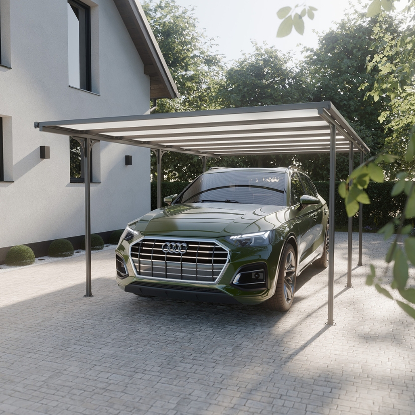 Wiata garażowa/carport - jak może wpłynąć na podwyższenie wartości nieruchomości