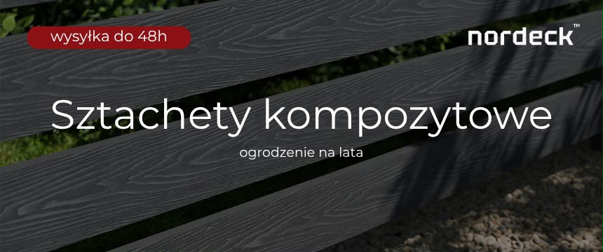 Płoty i ogrodzenia – sztachety kompozytowe