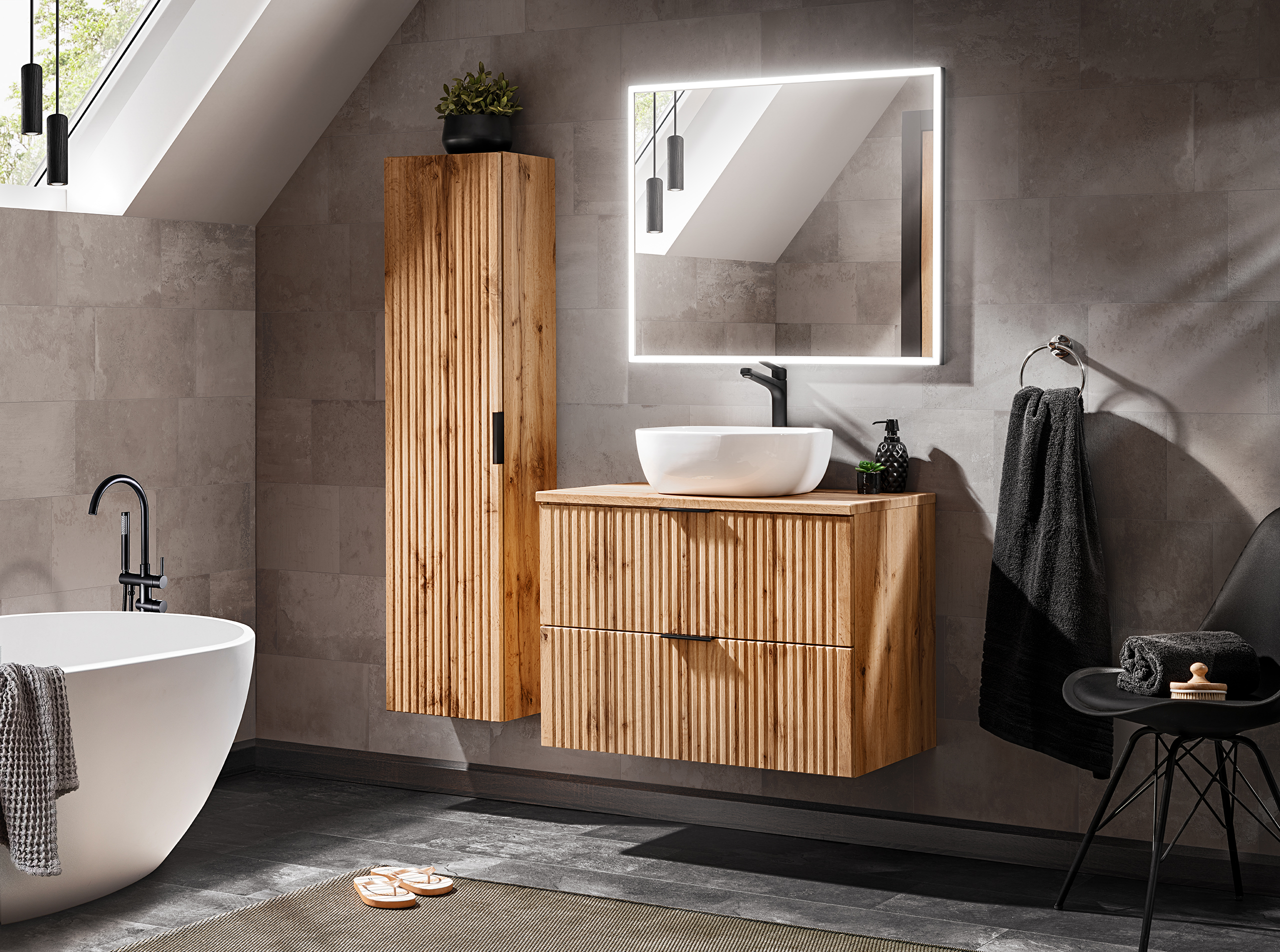 Szafka pod umywalkę kaszmir 50x57 cm Nova Cashmere