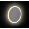 Lusterko kosmetyczne magnetyczne - podświetlenie LED Round Deante, chrom