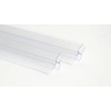 Uszczelki dolne do kabin 79 cm transparentne 2 szt., Deante