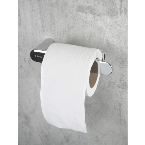Uchwyt na papier toaletowy ścienny Round Deante, chrom