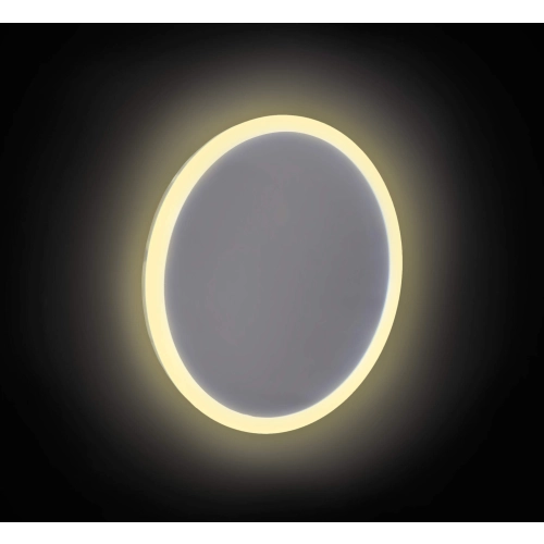 Lusterko kosmetyczne magnetyczne - podświetlenie LED Round Deante, chrom