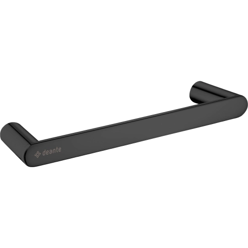 Wieszak ścienny na ręcznik - 300 mm Round Deante, nero