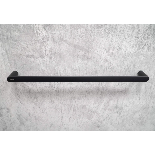 Wieszak ścienny na ręcznik - 60 cm Round Deante, nero