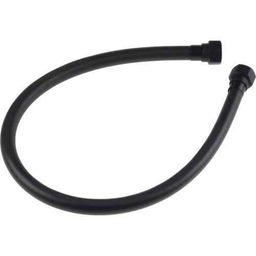 Wąż do deszczowni i zestawów prysznicowych - 60 cm, Neo, nero