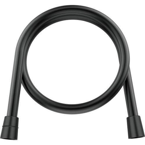 Wąż prysznicowy PCV 80 cm czarny mat Nero, Anti-twist Deante