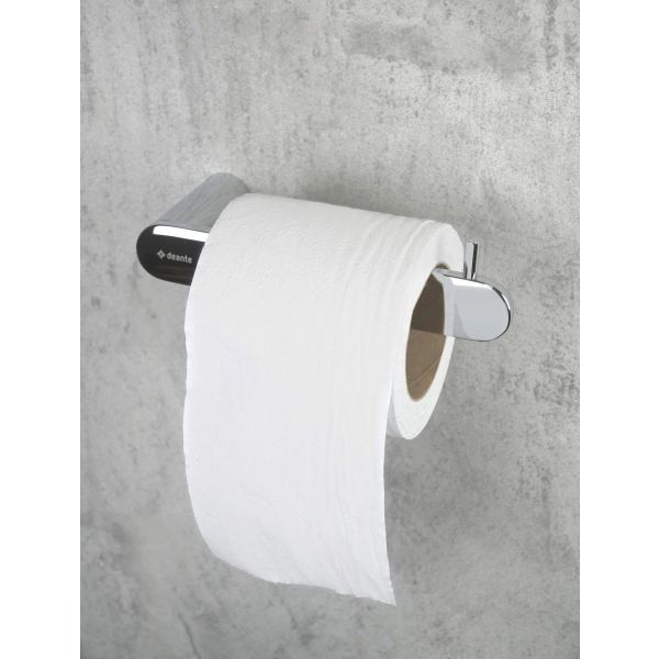 Uchwyt na papier toaletowy ścienny chrom, Round Deante