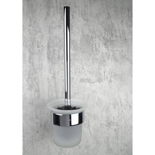Szczotka WC wisząca chrom, Round Deante