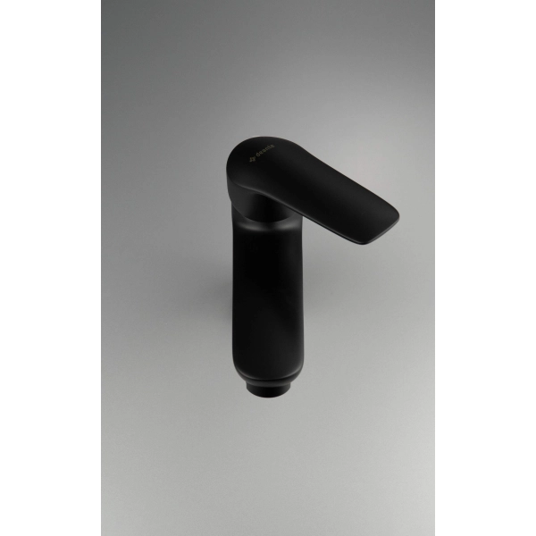 Bateria umywalkowa stojąca czarny mat Nero, Boro Deante