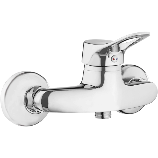 Bateria prysznicowa ścienna, Neo, chrom