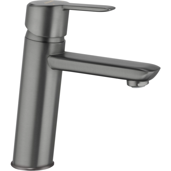 Bateria umywalkowa stojąca titanium, Arnika Deante