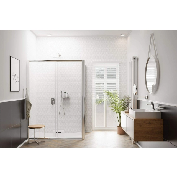 Umywalka nablatowa/ścienna 60x50 cm prostokątna biała, Temisto Deante