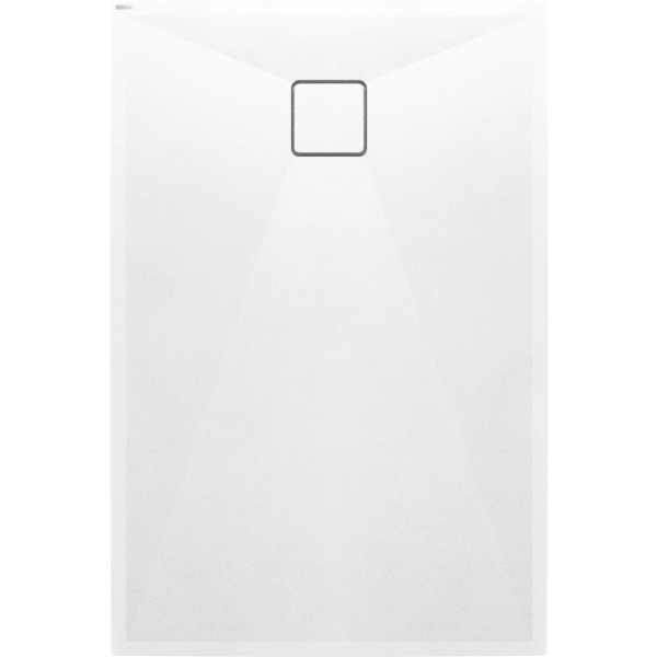 Brodzik granitowy prostokątny 90x70 cm, Deante, alabaster