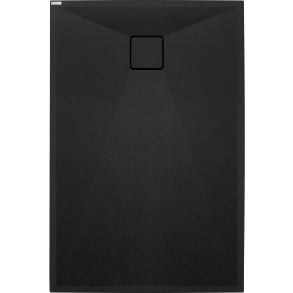 Brodzik granitowy prostokątny 140x90 cm, Deante, nero