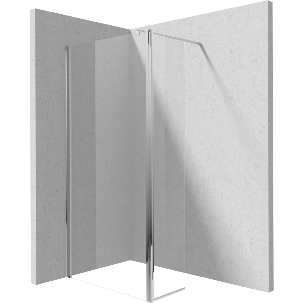 Panel ruchomy do kabin Kerria Plus, Deante, chrom