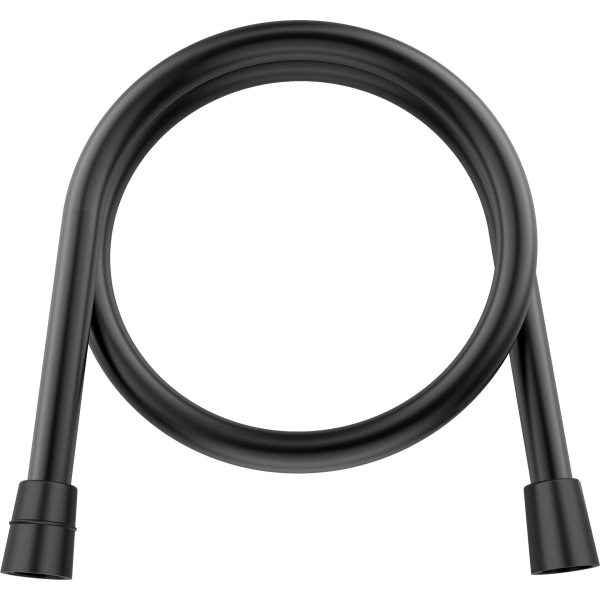 Wąż prysznicowy PCV 80 cm czarny mat Nero, Anti-twist Deante