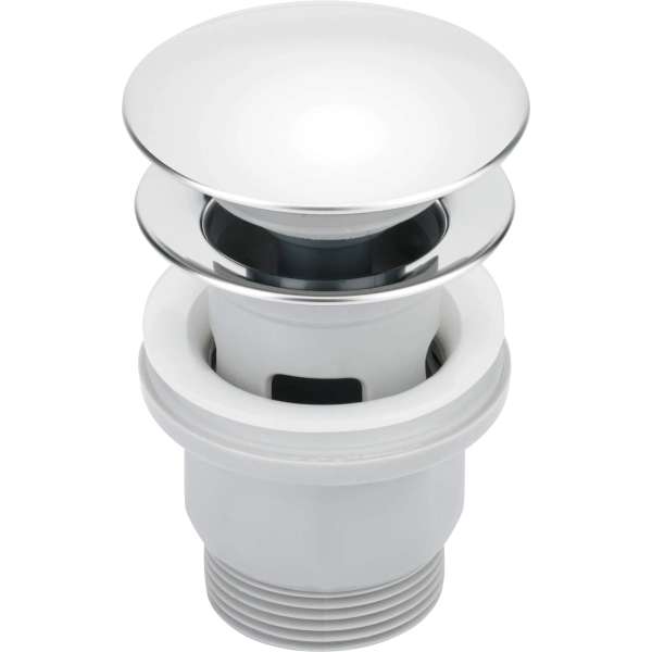 Korek do umywalki lub bidetu - z przelewem, Deante, chrom