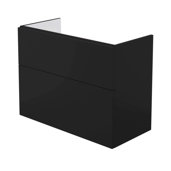 Szafka umywalkowa 80 cm  bez blatu, Deante, nero