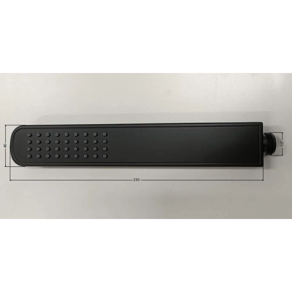 Słuchawka prysznicowa 1-funkcyjna, Deante, nero