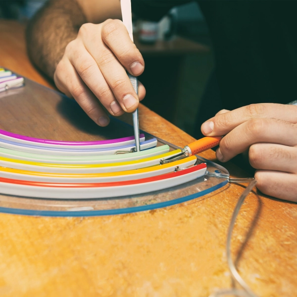 Elastyczna taśma LED NEON EKO-FLEX Niebieski 6/12 5m IP65, Eko-light