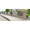 Deska ogrodzeniowa pozioma/sztacheta kompozytowa GAMRAT Premium, wzór drewna, ciemny brąz 150 x 19 x 2000mm