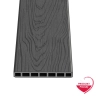 Deska ogrodzeniowa pozioma/sztacheta kompozytowa GAMRAT Premium, wzór drewna, grafit 150 x 19 x 2000mm