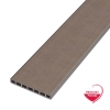 Deska ogrodzeniowa pozioma/sztacheta kompozytowa GAMRAT Classic, szczotkowana, ciemny brąz 150 x 19 x 2000mm
