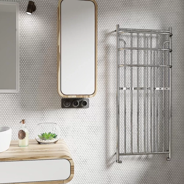 Grzejnik łazienkowy MINAS 1 biały 430x800mm 306W Imers