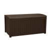 Skrzynia ogrodowa KETER Borneo Storage Box – schowek z funkcją siedziska dla 2 osób | 130 cm, odporna na warunki atmosferyczne