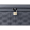 Skrzynia ogrodowa KETER Borneo Storage Box – schowek z funkcją siedziska dla 2 osób | 130 cm, odporna na warunki atmosferyczne