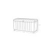 Skrzynia ogrodowa KETER Novel Storage Box 340 l. – schowek i siedzisko 2w1