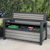 Skrzynia / Ławka ogrodowa KETER Deco Garden Bench 227 l. - Siedzisko 2-osobowe | grey