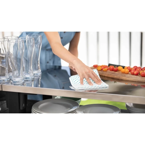 Modułowa kuchnia ogrodowa z blatem i zlewem grillowy KETER Unity Chef 407 l. – zestaw 2 szafek + zlew