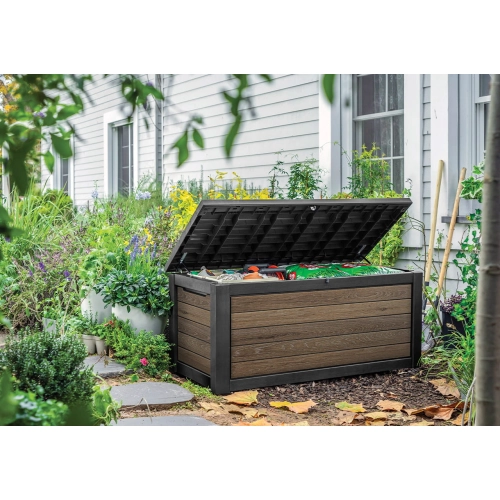 Skrzynia ogrodowa Deco deck box 630 l. z technologią DecoCoat™ – Stylowy i pojemny schowek - lashwood