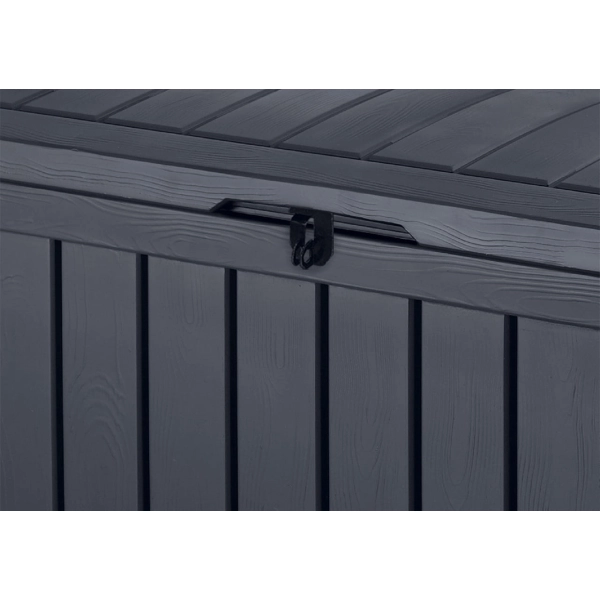 Skrzynia ogrodowa Glenwood Storage Box 390 l. – stylowy schowek i siedzisko 2w1 - brąz, KETER