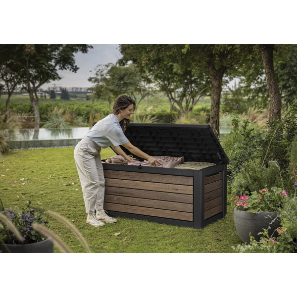Skrzynia ogrodowa Deco deck 630 l Ashwood, Keter