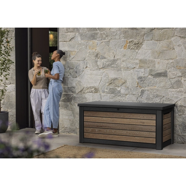 Skrzynia ogrodowa Deco deck 630 l Ashwood, Keter