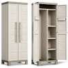 Wysoka szafa gospodarcza EXCELLENCE UTILITY CABINET 182 cm beżowa, Keter/Kis