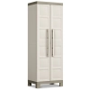 Wysoka szafa gospodarcza EXCELLENCE UTILITY CABINET 182 cm beżowa, Keter/Kis