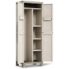 Wysoka szafa gospodarcza EXCELLENCE UTILITY CABINET 182 cm beżowa, Keter/Kis