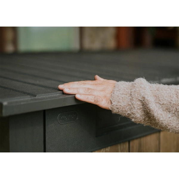 Duża szafa ogrodowa 2020 l Horizontal Ashwood, Keter