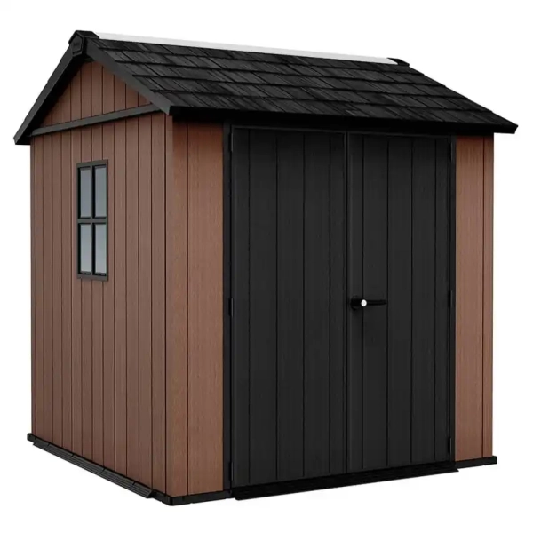 Domek ogrodowy Newton Plus 7x7,5 brązowy, Keter