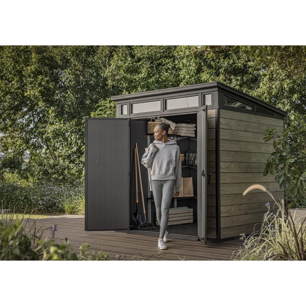 Domek ogrodowy Penthouse 7x7 Signature Collection Ashwood, Keter