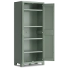 Zestaw trzech szaf ogrodowych PLANET OUTDOOR zielony, Keter/Kis