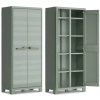 Zestaw trzech szaf ogrodowych PLANET OUTDOOR zielony, Keter/Kis
