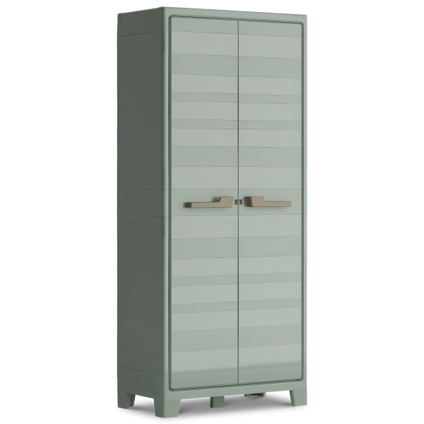 Wysoka szafa ogrodowa PLANET OUTDOOR HIGH CABINET 182 cm zielona, Keter/Kis