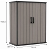 Schowek ogrodowy Premier TALL 1500 l Szary, Keter